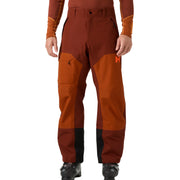 Helly Hansen Emiko Shell Pant in Iron Oxide, on-body front