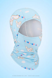 686 Hurra Hinged Balaclava in Cinnamoroll Blue, front product view