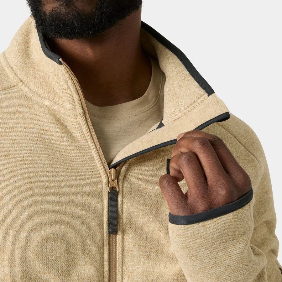 Helly Hansen Varde Fleece Jacket 2.0 in Elmwood, detail