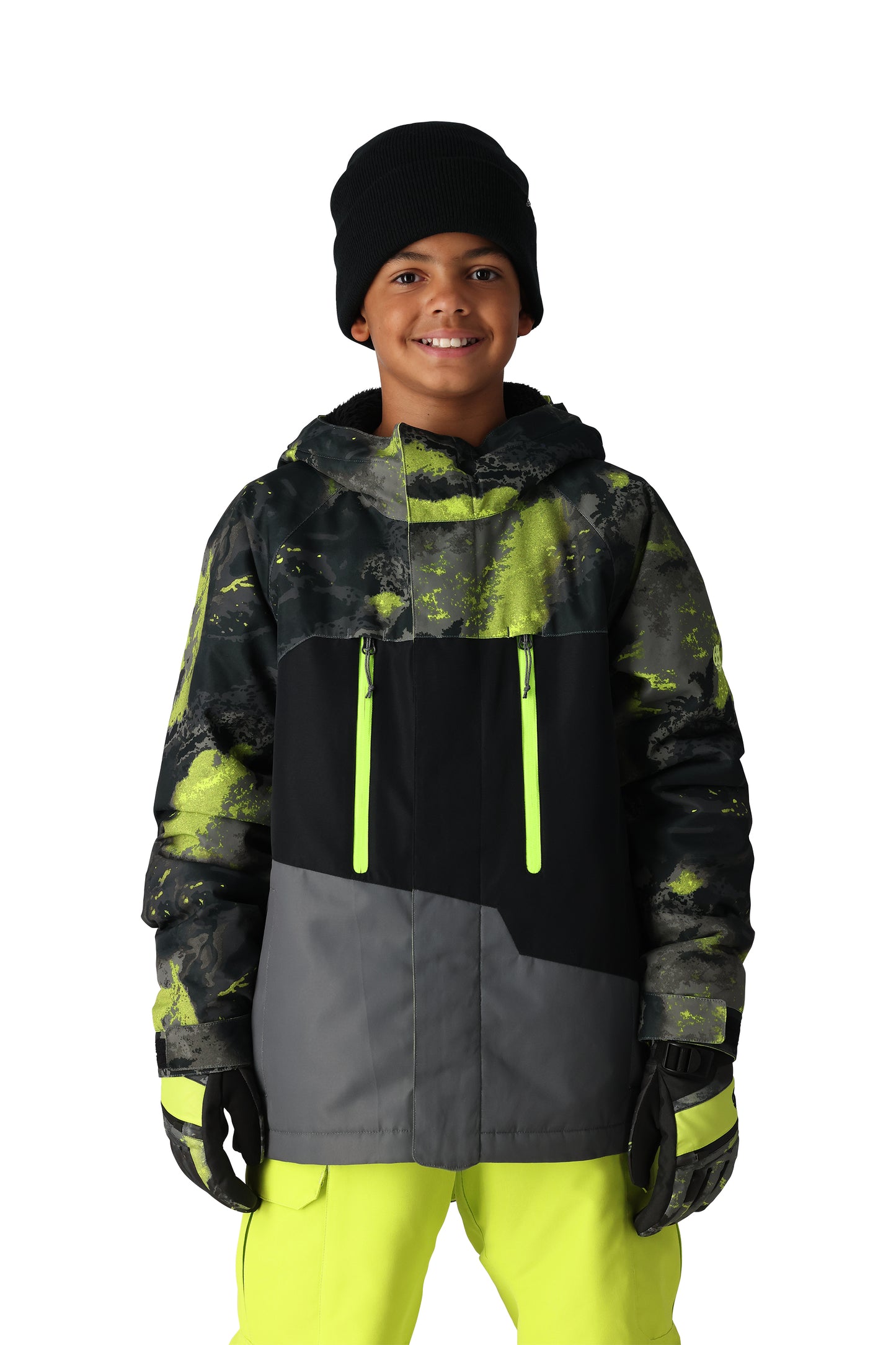 Junior Boy's Geo Insulated Jacket