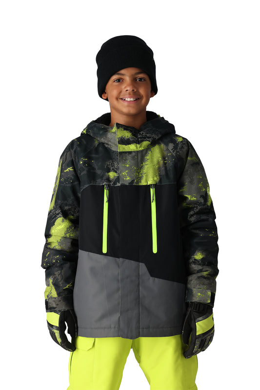 Junior Boy's Geo Insulated Jacket