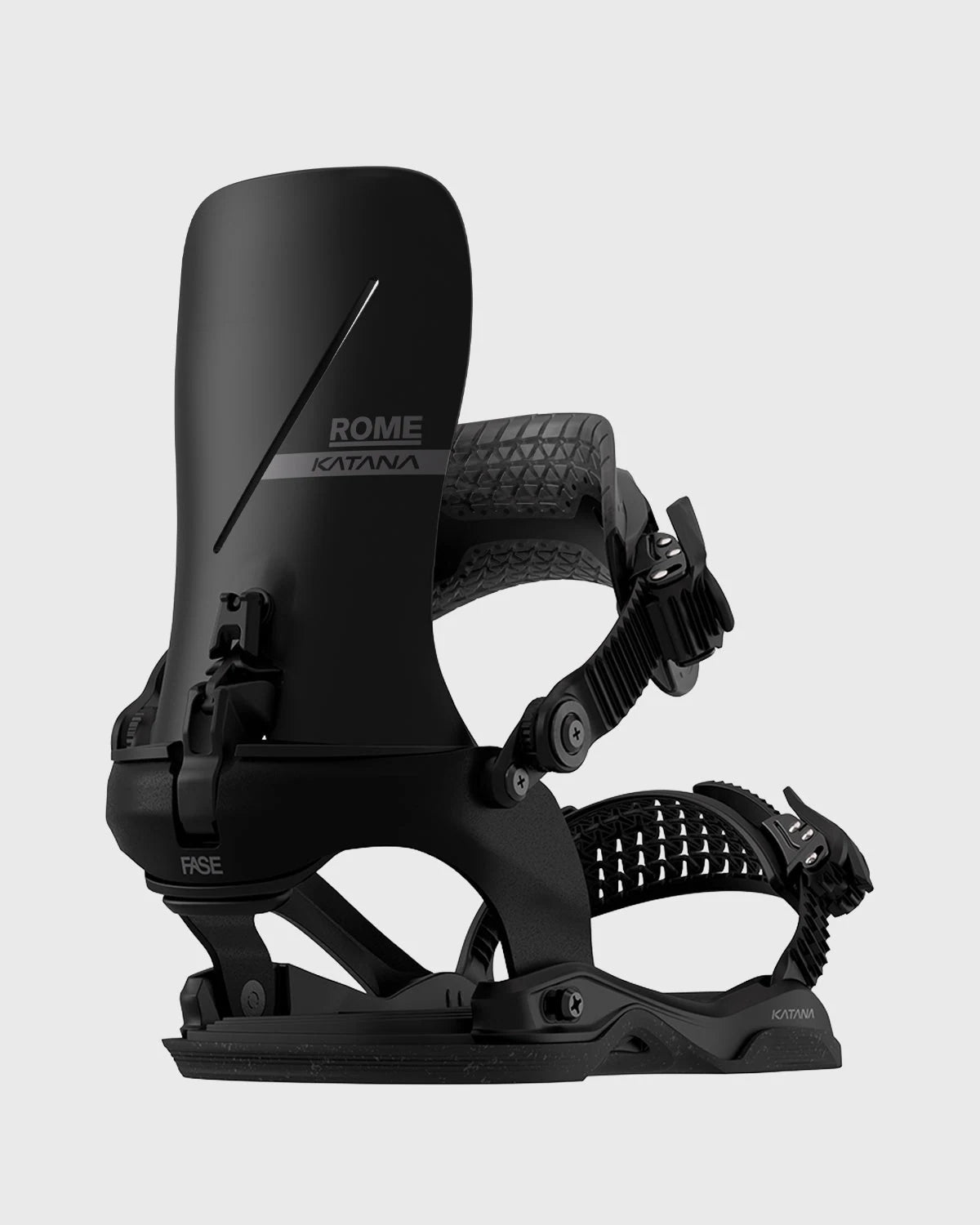 Rome Men's Katana AW Fase in Black, rear three-quarter binding view