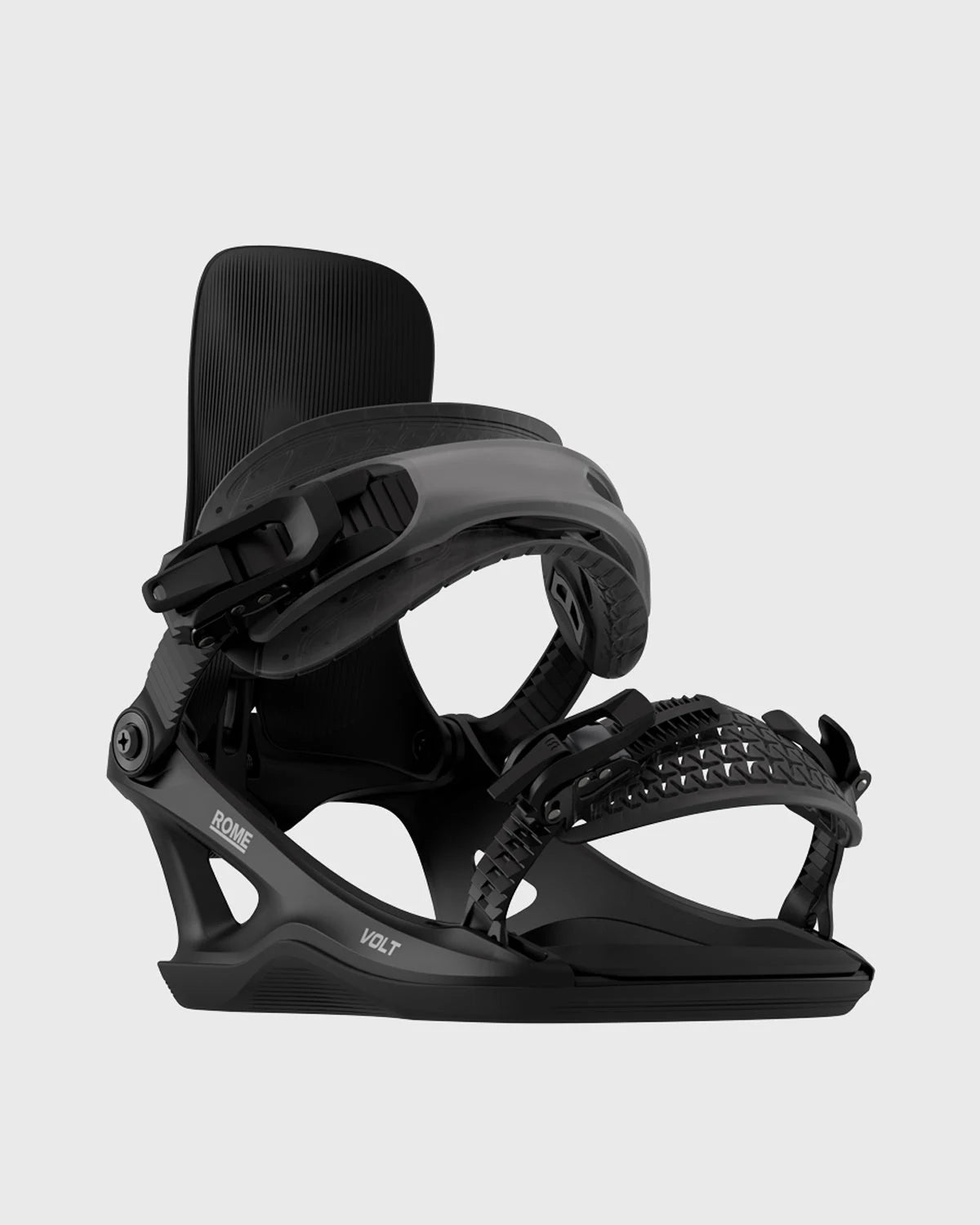 Rome Women's Volt Fase in Black, front three-quarter binding view