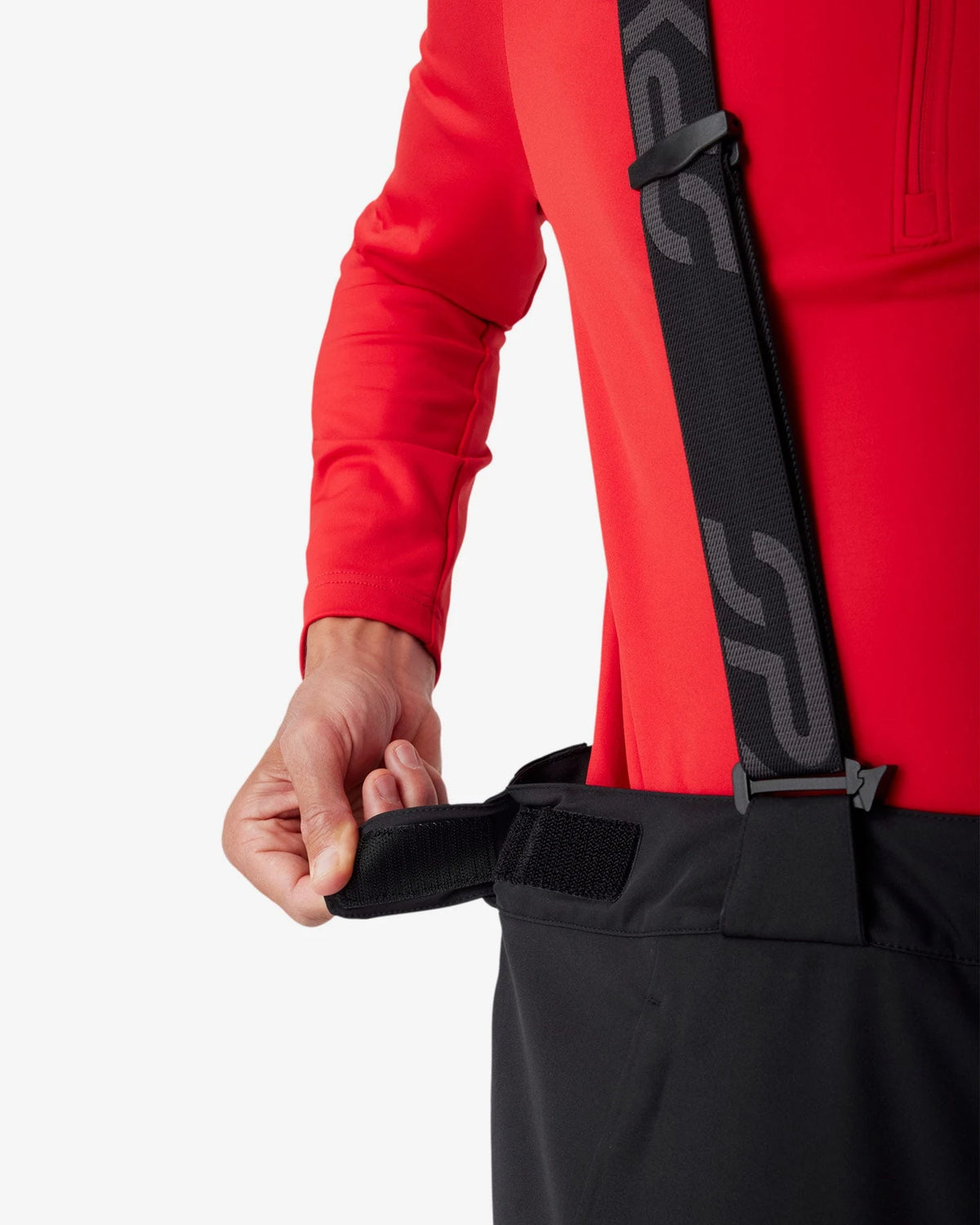 Spyder Dare Pants Lengths in Black, detail view