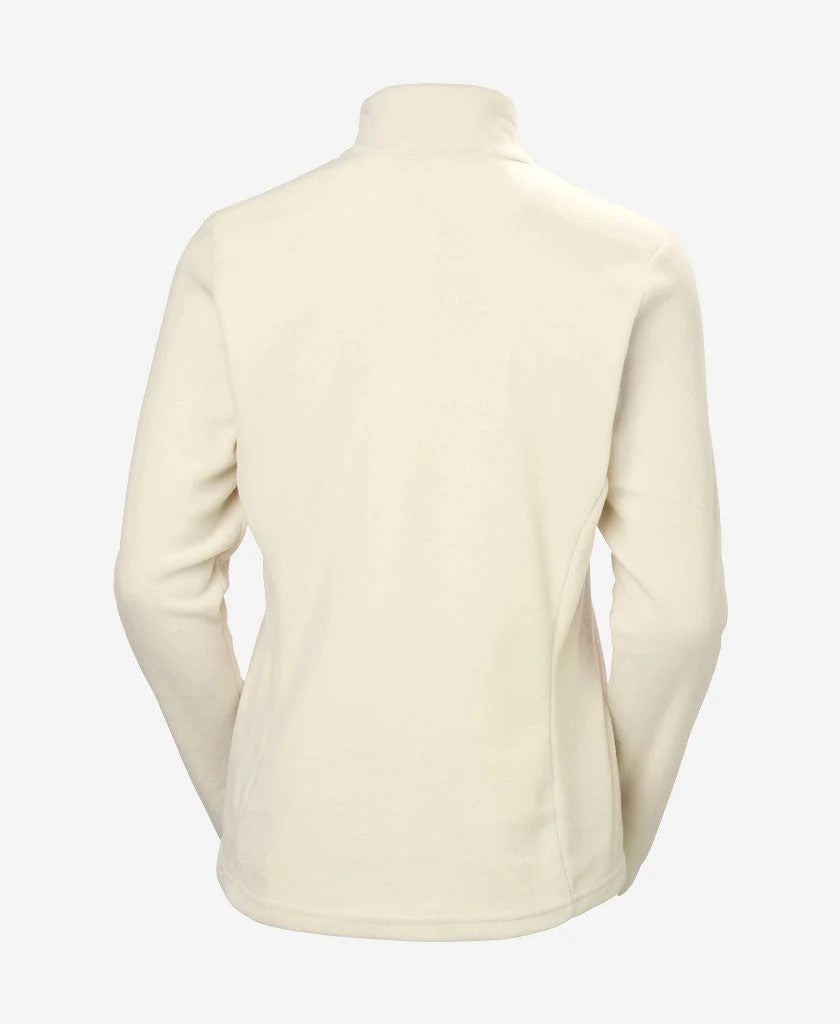 Helly Hansen Womens Daybreaker 1/2 Zip Fleece in Snow, back