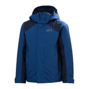 Helly Hansen Junior Iceridge Jacket in Dark Blue, front view