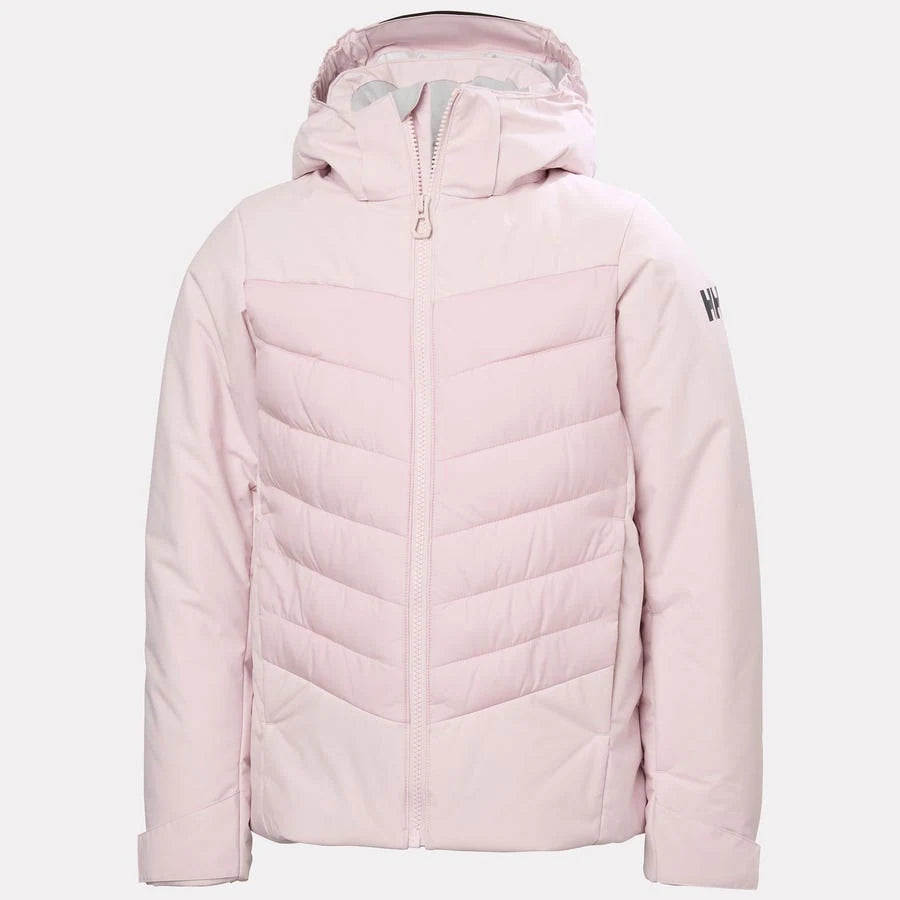 Helly Hansen Junior Girl Astra Jacket in Pinkshake, front