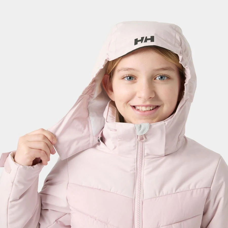 Helly Hansen Junior Girl Astra Jacket in Pinkshake, detail