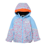 Helly Hansen Kids Legend Jacket in Bright Blue Aop, front view