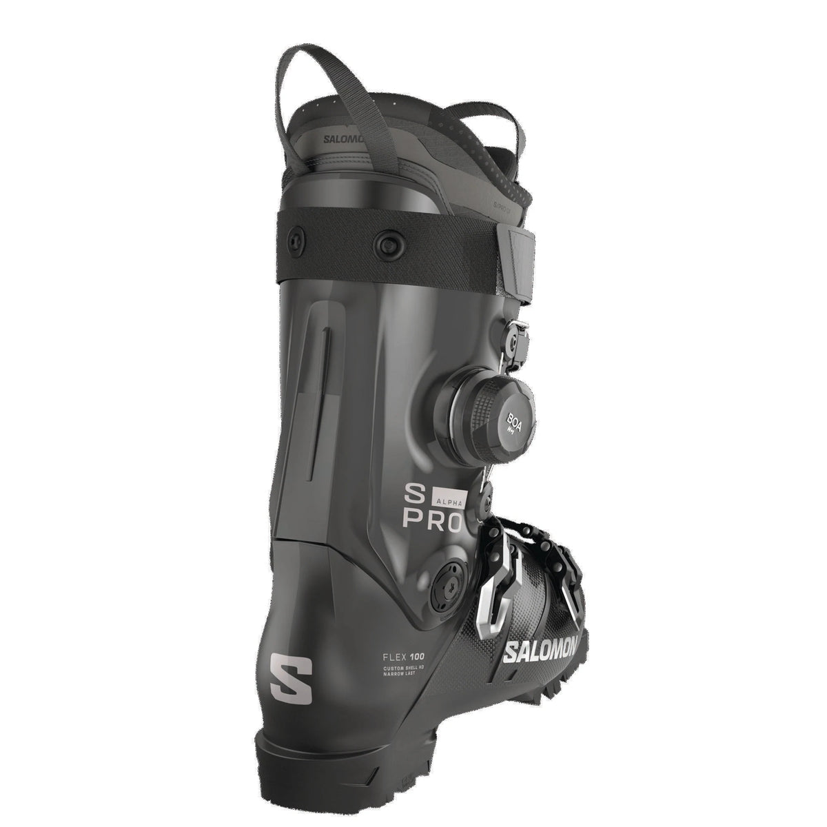 Salomon S/Pro Alpha C BOA 100 GW 2027, rear three-quarter view