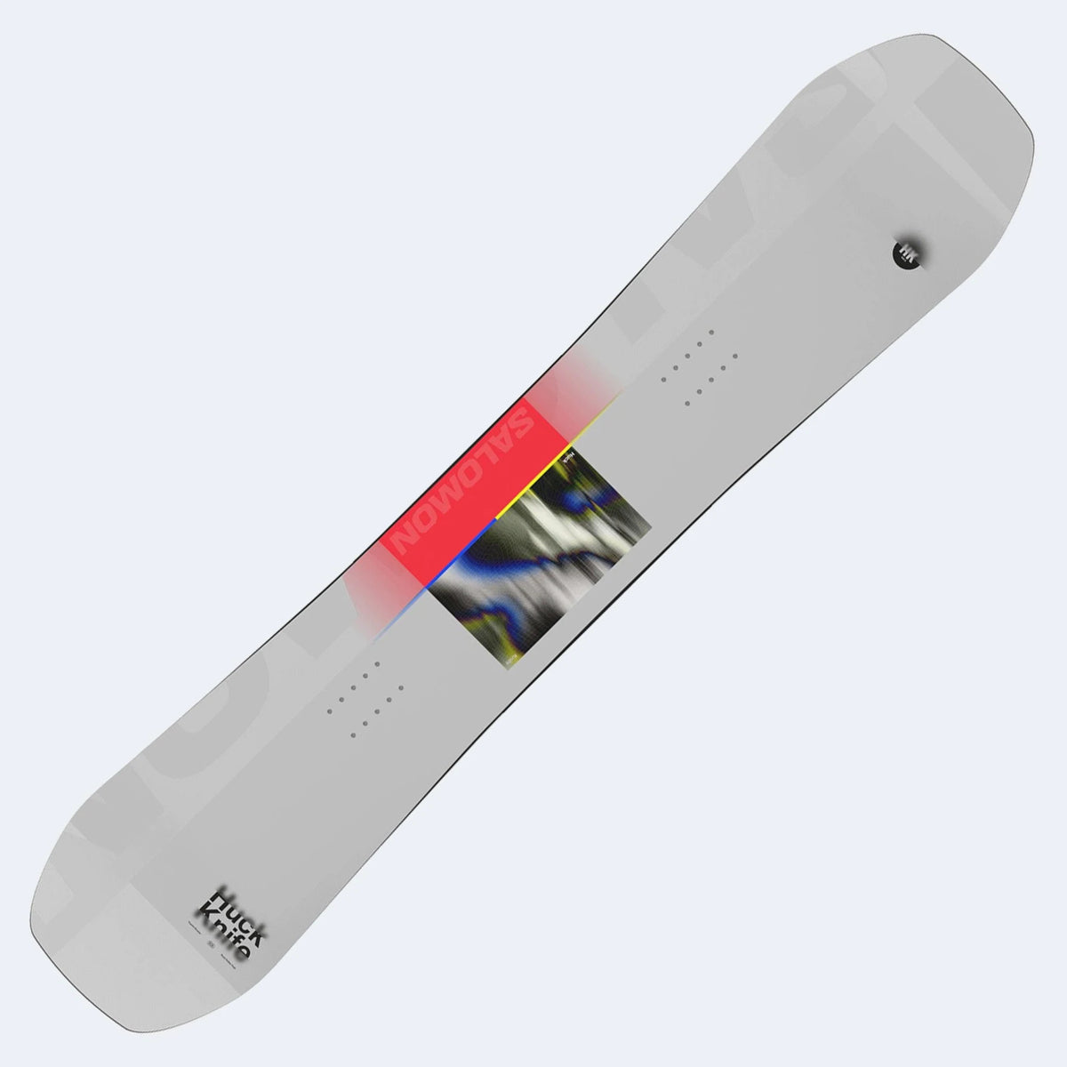 Salomon Huck Knife 2027, snowboard topsheet view