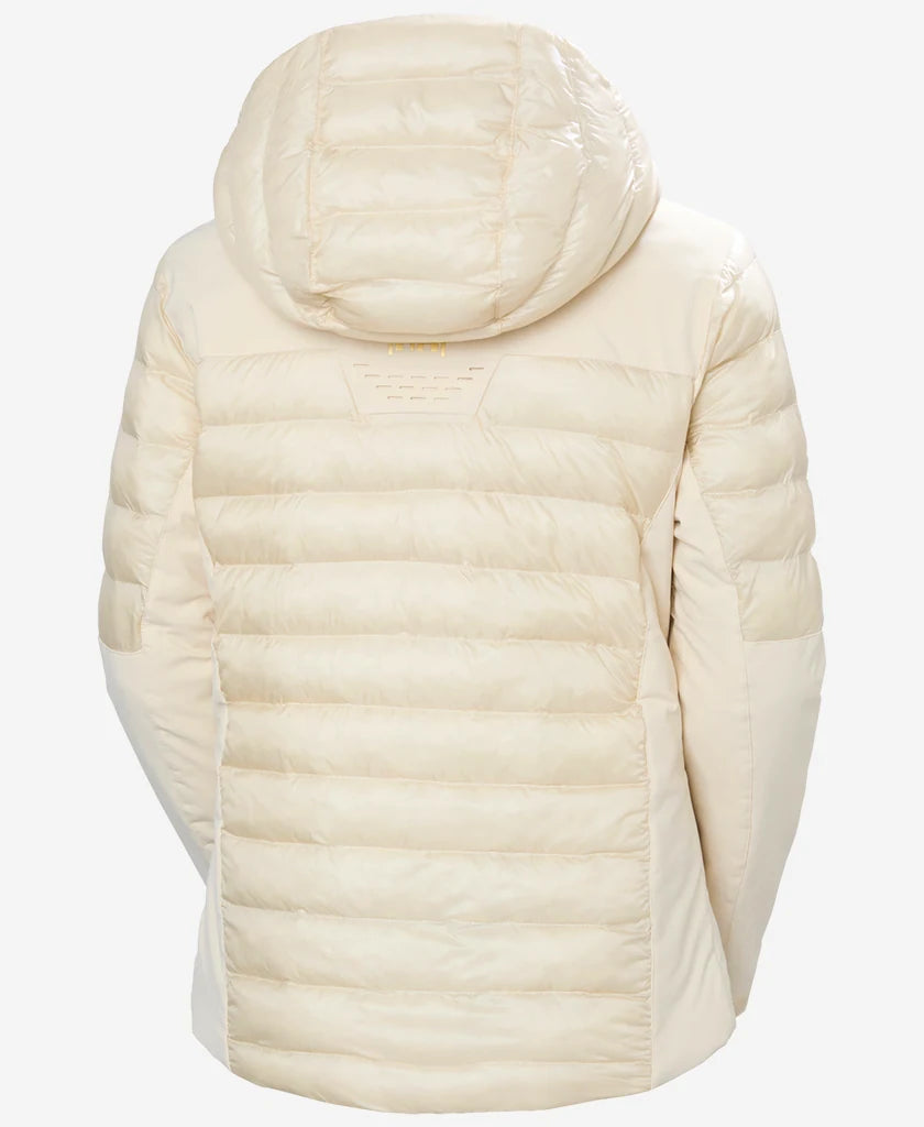 Helly Hansen Womens Avanti Jacket in Cream, back