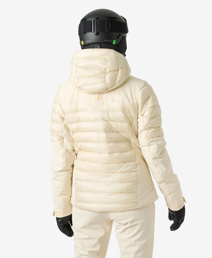 Helly Hansen Womens Avanti Jacket in Cream, back