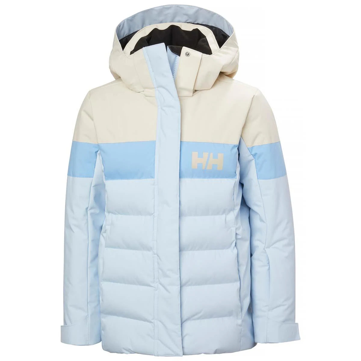 Helly Hansen Junior Girl Diamond Jacket in Pinnacle Blue, front