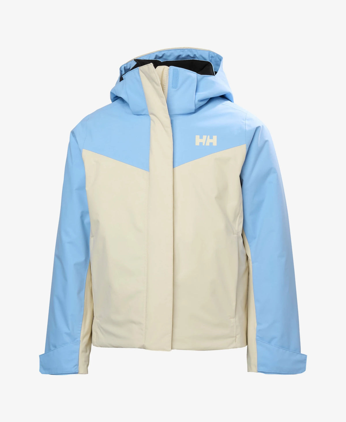 Helly Hansen Junior Girl Icelily Jacket in Cream, front