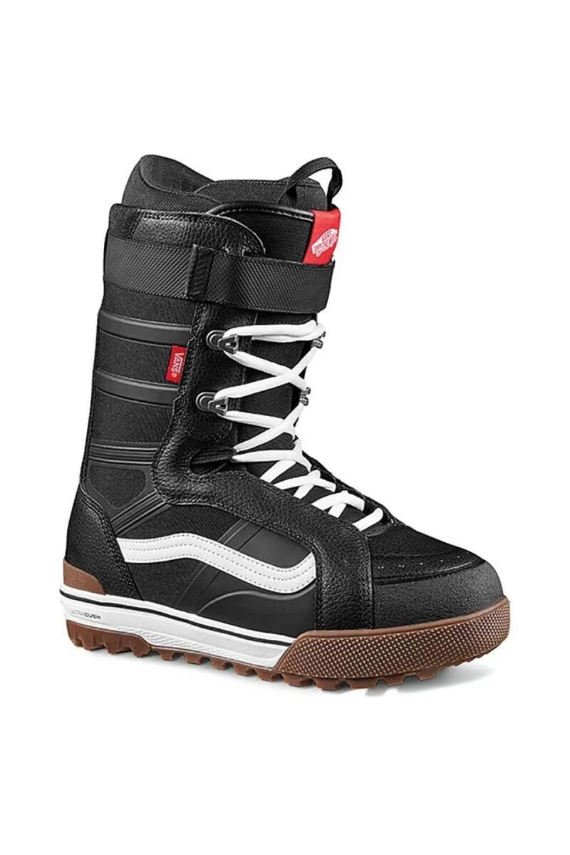 Vans Mens Hi-Standard Pro in Black/White, front three-quarter view
