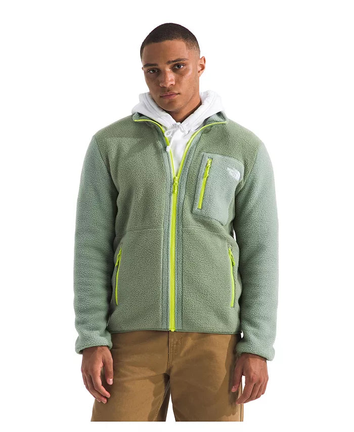 North Face M Yumiori Full Zip Bark Mist/Slate Moss