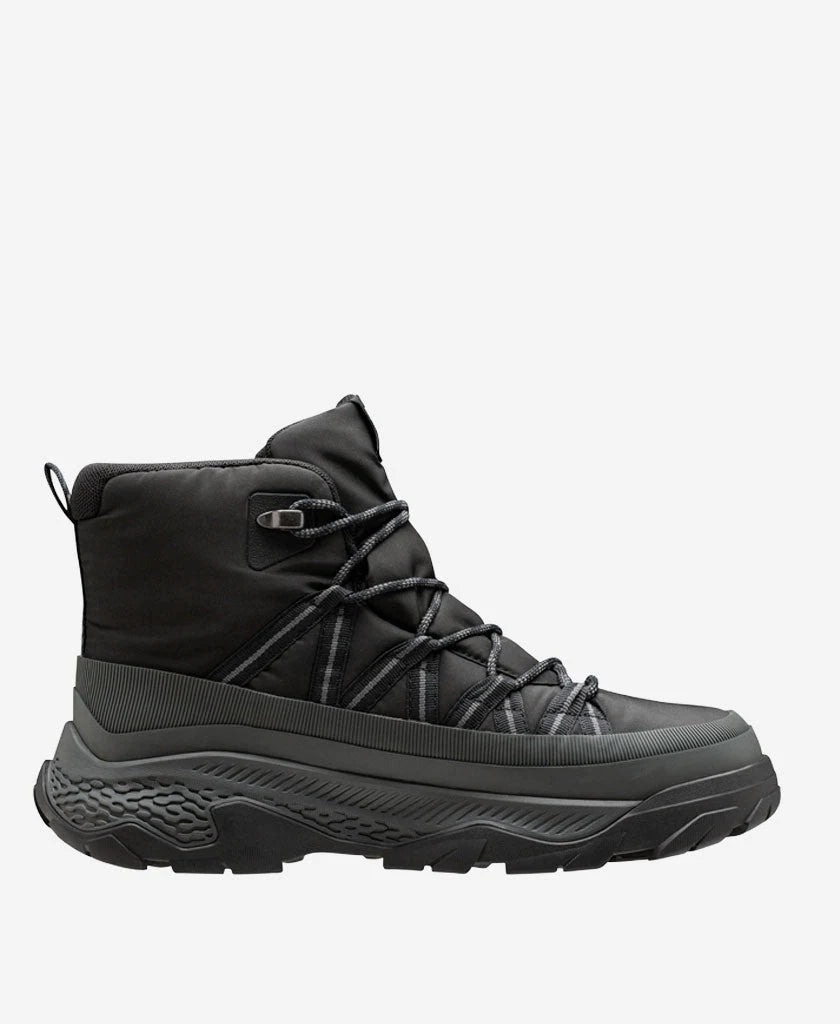 Helly Hansen Mens Keystone Boots in Black / Ebony, side view