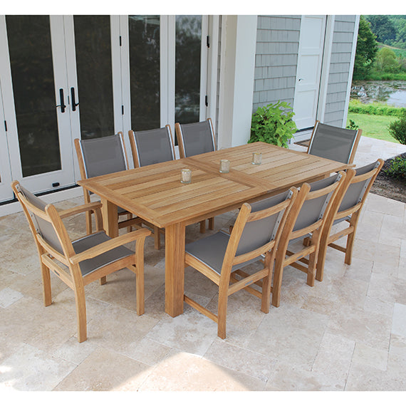 Kingsley Bate Hyannis 118 Rectangular Extension Dining Table