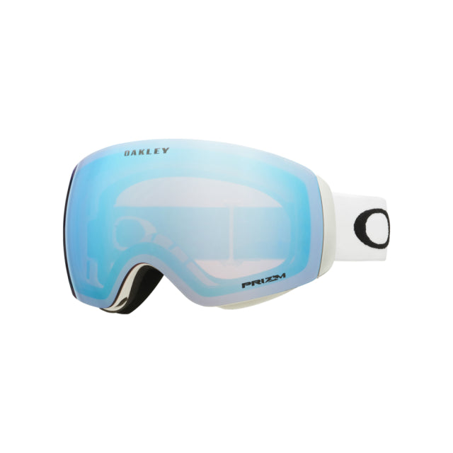 Oakley Flight Deck M Goggles Matte White / Prizm Sapphire