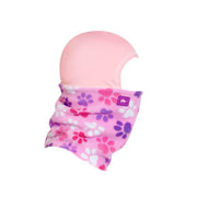 Turtle Fur Kids Playful Prints Fleece Shellaclava Pink Paws