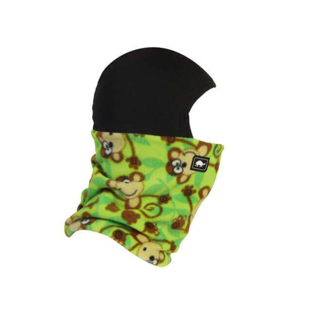 Turtle Fur Kids Playful Prints Fleece Shellaclava Monkeys