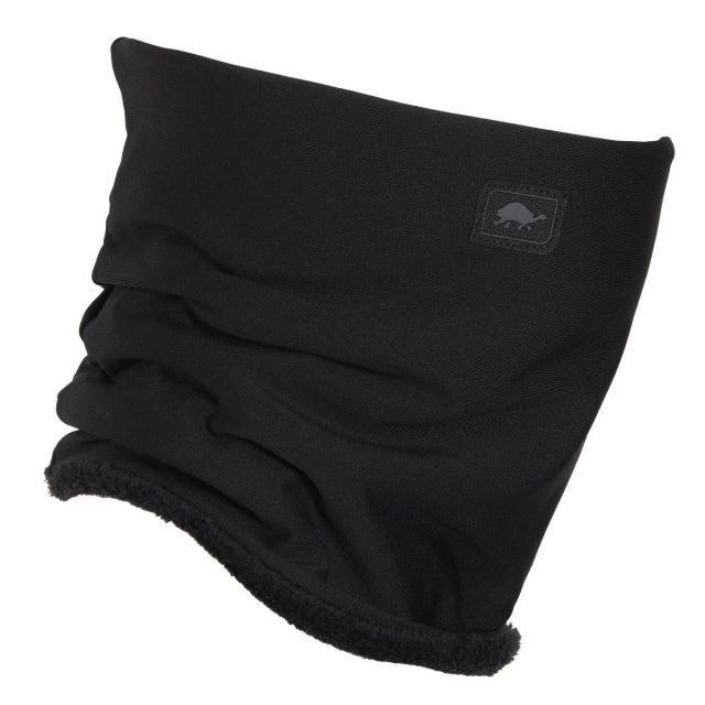 Turtle Fur Comfort Shell Neck Warmer lined with Comfort Plush Black