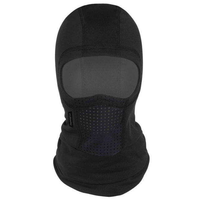 Turtle Fur Comfort Shell quattroClava with Storm Flap Black