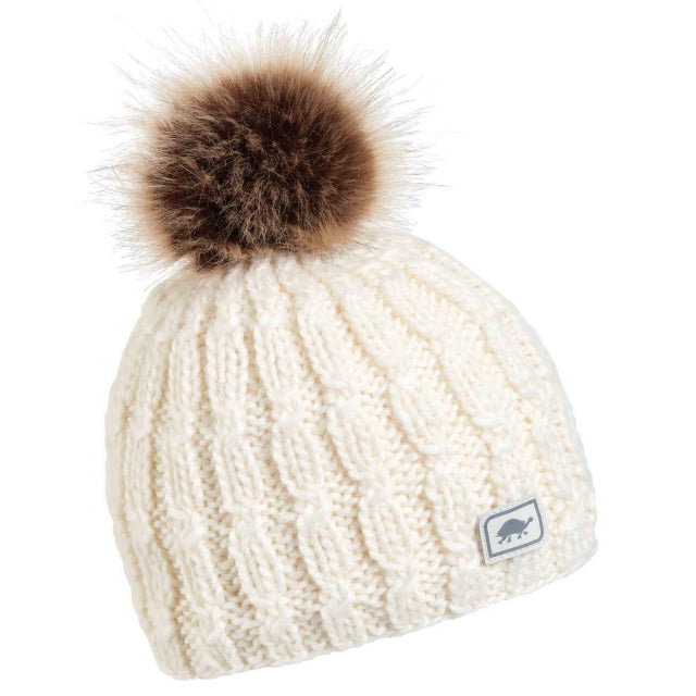 Turtle Fur Merino Wool Fifi Hat White