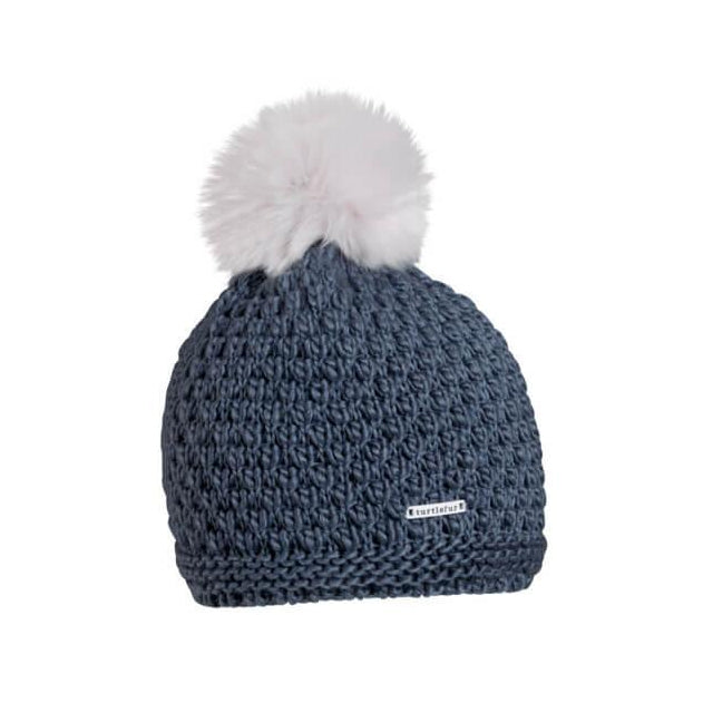 Turtle Fur Snowfall Hat Slate