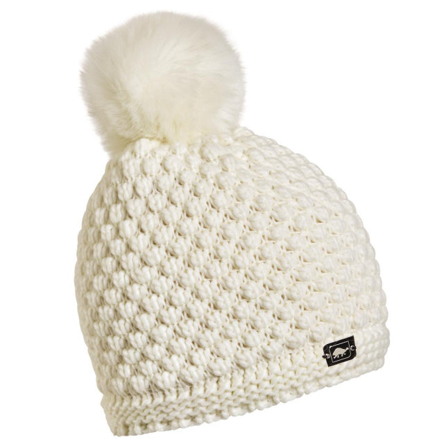 Turtle Fur Snowfall Hat White