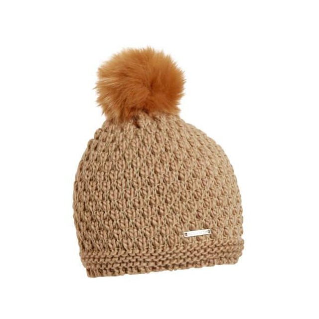 Turtle Fur Snowfall Hat Tan