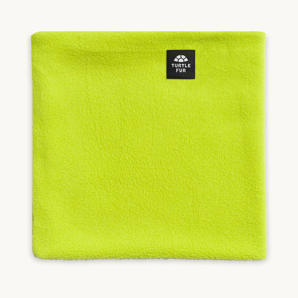 Turtle Fur Youth Chelonia 150 Fleece Double-Layer Neck in Bright Lime
