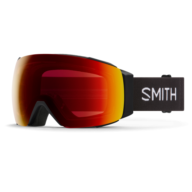 Smith I/O Mag Goggle Black / ChromaPop Sun Red Mirror Lens