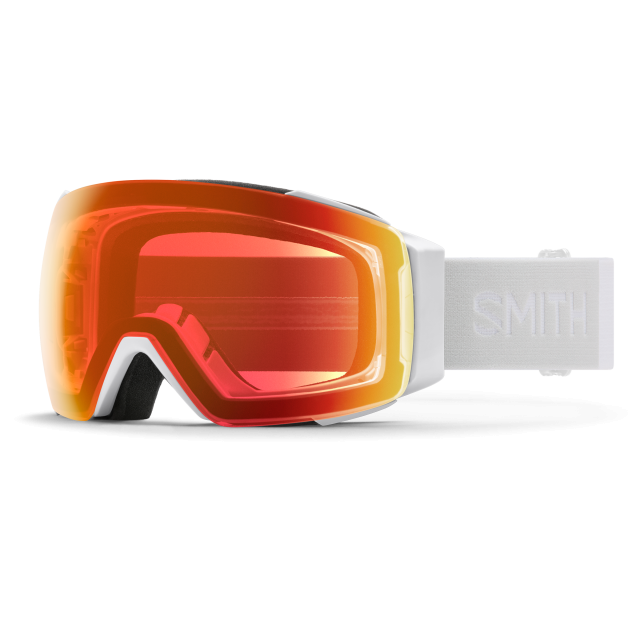Smith I/O Mag Goggle White Vapor / ChromaPop Everyday Red Mirror Lens