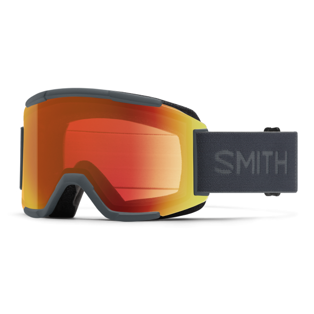 Smith Squad Goggles Slate / ChromaPop Everyday Red Mirror