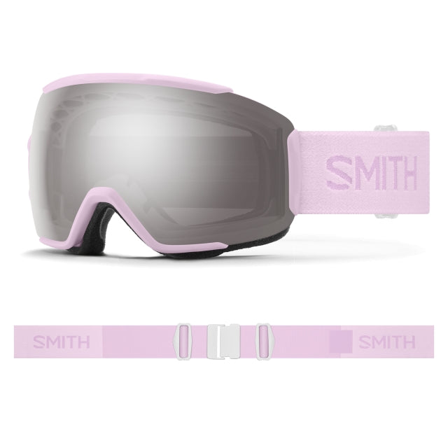 Smith Sequence OTG Goggles Pink Frost + ChromaPop Sun Platinum Mirror