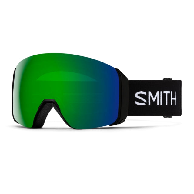 Smith 4D Mag XL Goggles Black / ChromaPop Sun Green Mirror