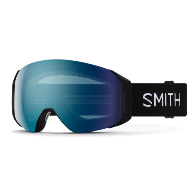 Smith 4D Mag S Goggles Black / ChromaPop Everyday Blue Mirror