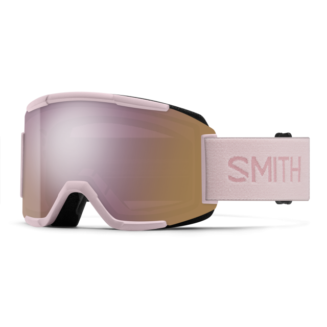Smith Squad Goggles Carnation / ChromaPop Everyday Rose Gold Mirror