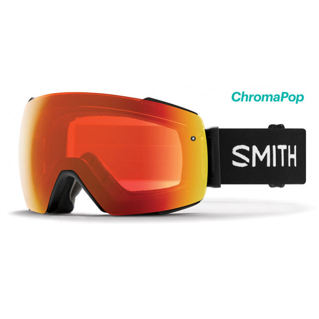 Smith I/O Mag Goggle Black / Chromapop Everyday Red Mirror /Storm Yellow