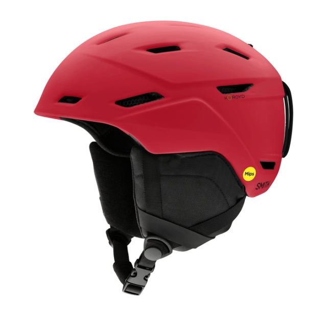 Smith Mission MIPS Helmet / Matte Crimson