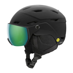 Smith Survey Jr. MIPS Helmet Matte Black + Green Mirror