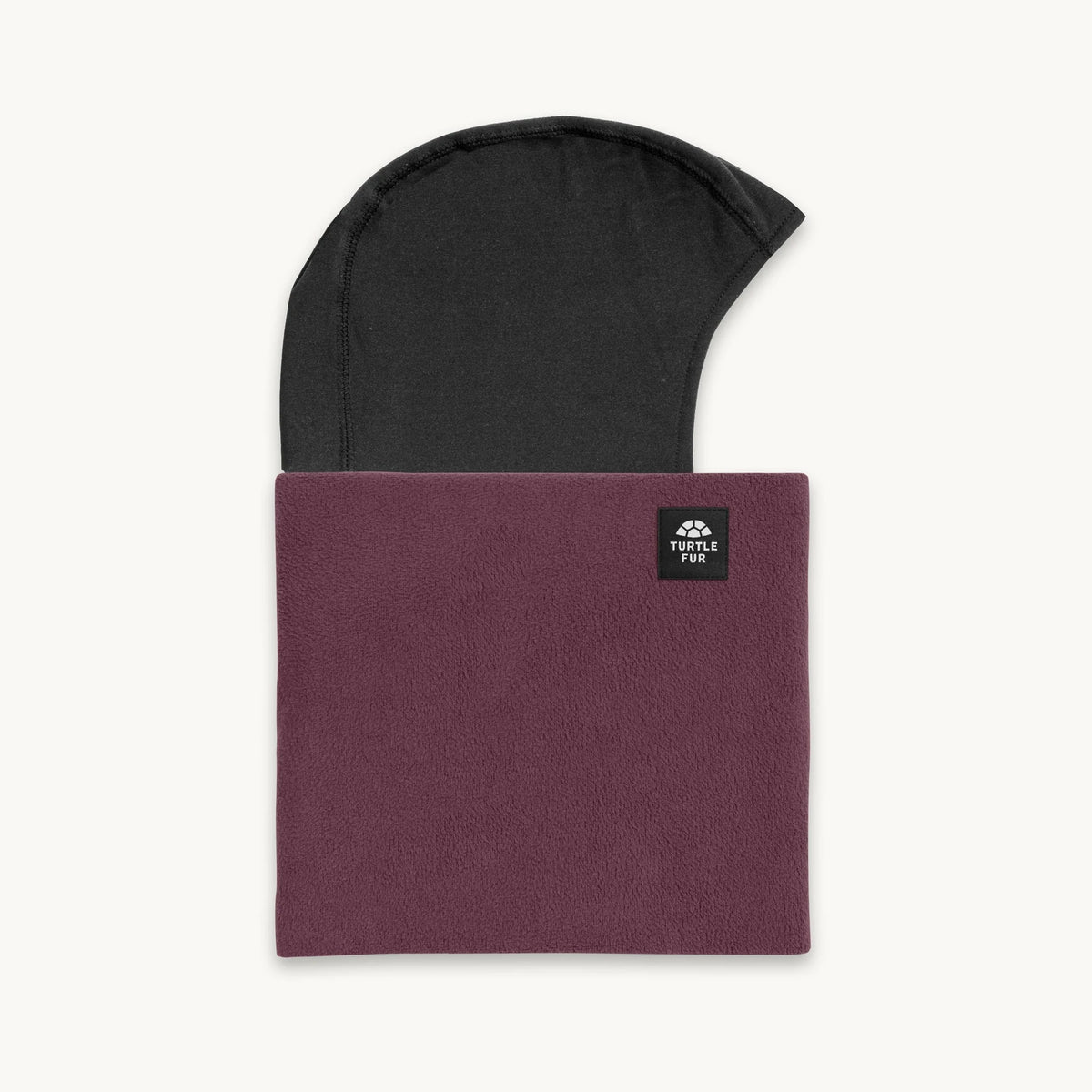 Turtle Fur Chelonia 150 Fleece Shellaclava in Cherry Lacquer