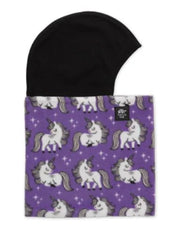 Turtle Fur Kids Playful Prints Fleece Shellaclava with Micro Fleece in Sparkle Pony