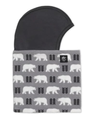 Turtle Fur Kids Playful Prints Fleece Shellaclava with Micro Fleece in Polar Plunge