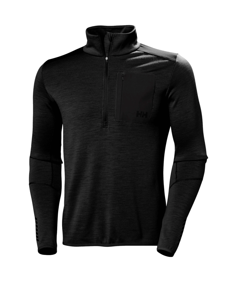 Helly Hansen Lifa Merino Midlayer 1/2 Zip Black