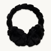 Turtle Fur Faux Fur Ear Muff in Black