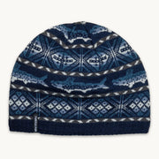 Turtle Fur Merino Wool Trout Hat in Navy