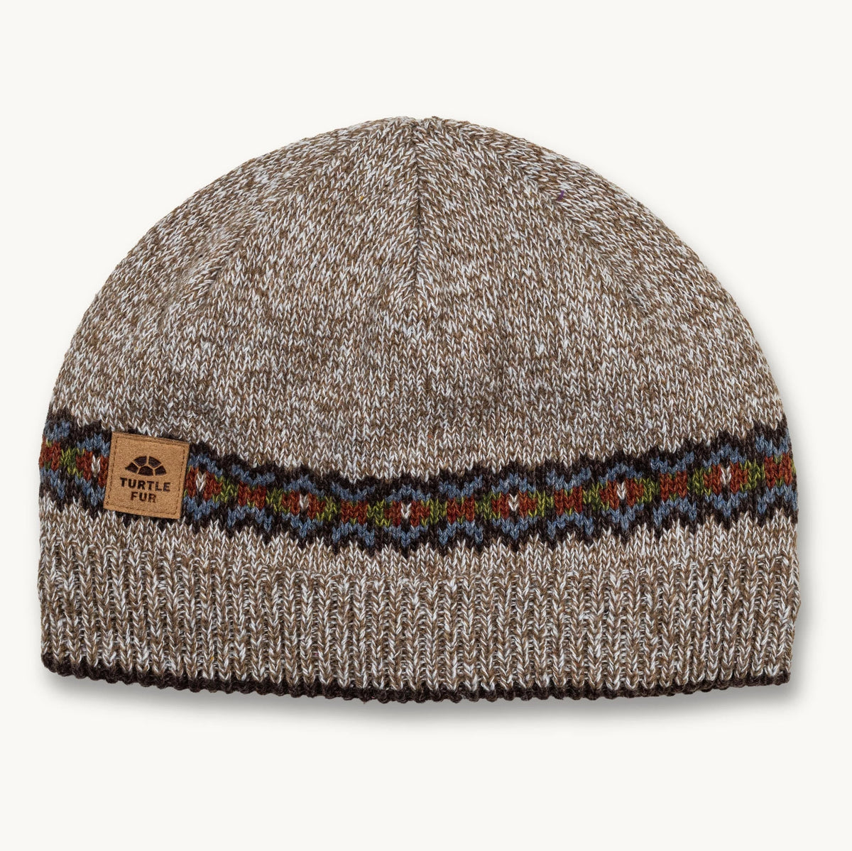 Turtle Fur Ocean Ragg Wool Horrace Hat in Natural